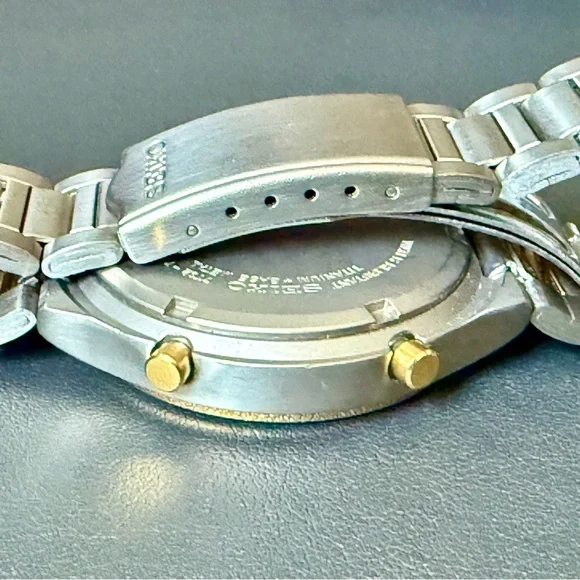 Seiko Titanium Chronograph Watch